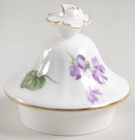 Victorian Violets Lid for Coffee Pot