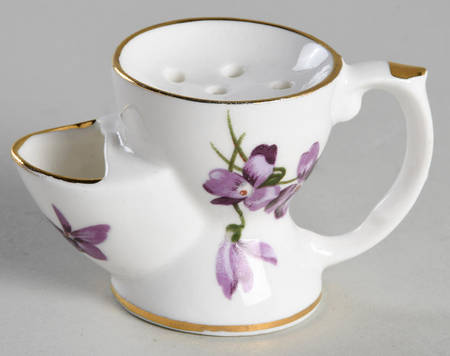 Victorian Violets Miniature Shaving Mug