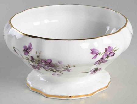 Victorian Violets Candy Jar No Lid