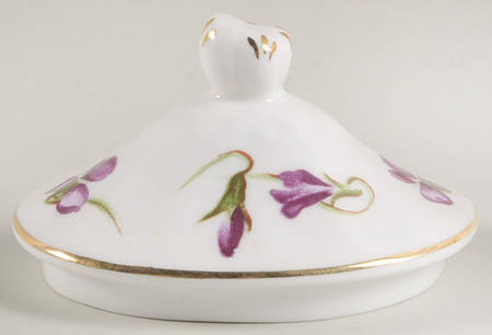 Victorian Violets Lid for Sugar Bowl