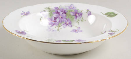 Victorian Violets Fruit/Dessert (Sauce) Bowl