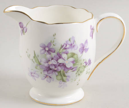 Victorian Violets Creamer