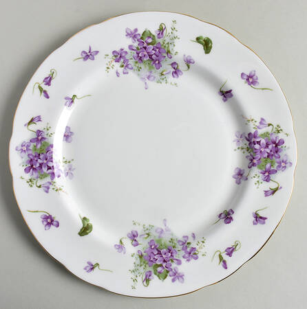Victorian Violets Dinner Plate