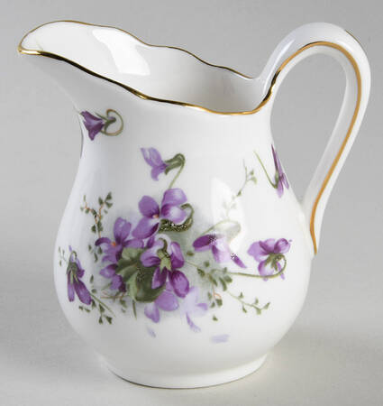 Victorian Violets Creamer