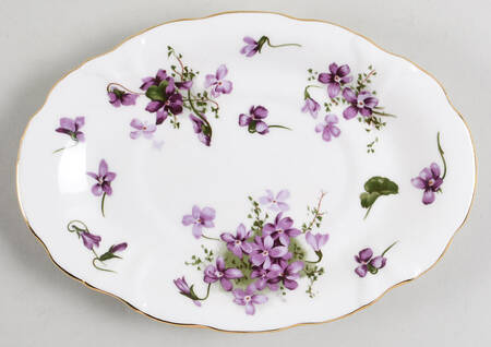 Victorian Violets Gravy Boat