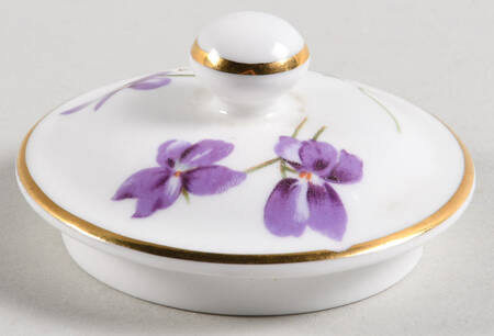 Victorian Violets Lid for Mini Stacking Teapot