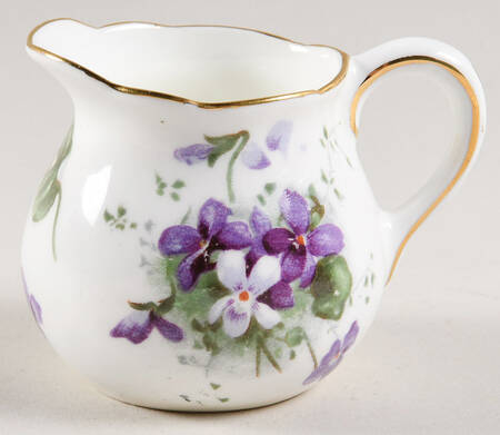 Victorian Violets Mini Creamer