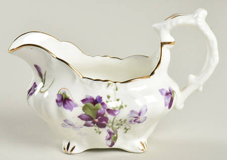 Victorian Violets Mini Creamer