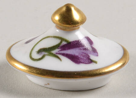 Victorian Violets Lid for Miniature Teapot