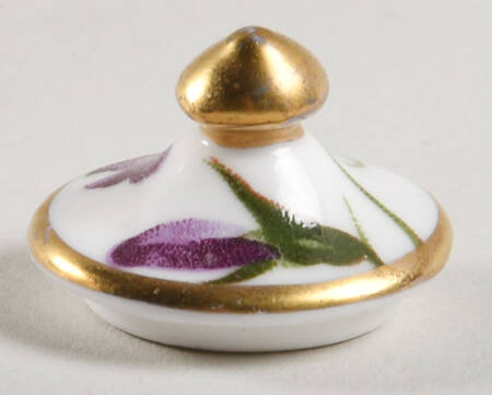 Victorian Violets Lid for Miniature Sugar Bowl