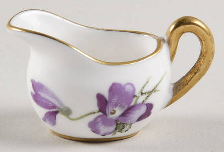 Victorian Violets Creamer-Miniature