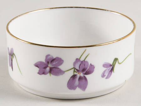 Victorian Violets Stacking Mini Open Sugar Bowl