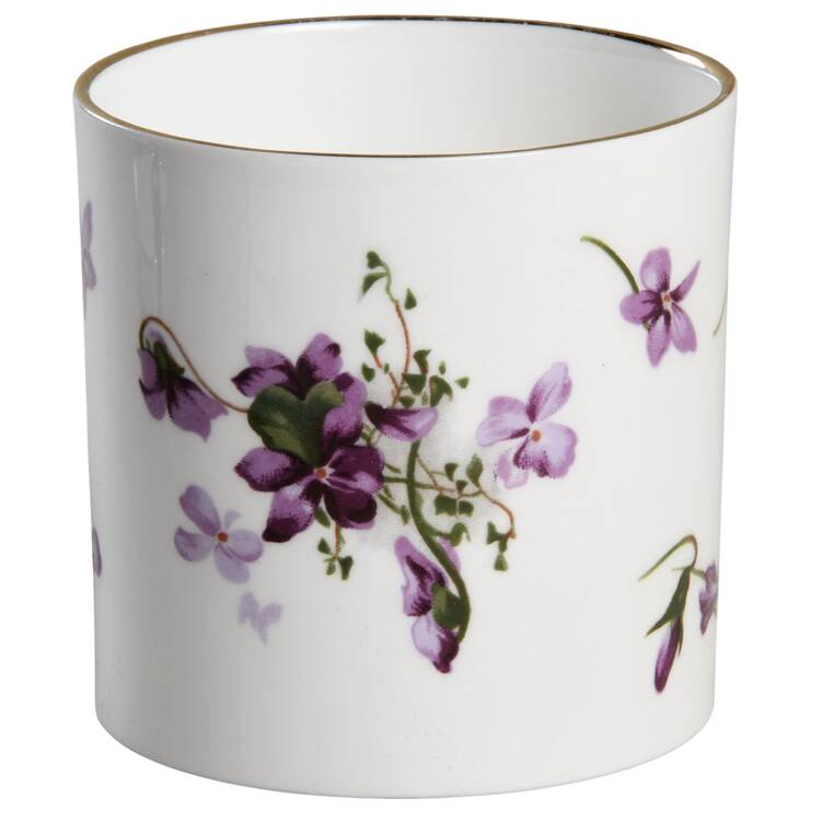 Victorian Violets Honey Pot No Lid