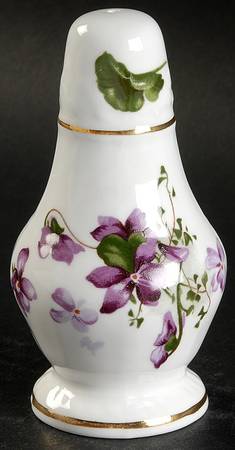 Victorian Violets Salt Shaker