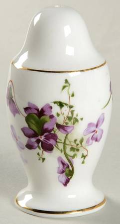 Victorian Violets Pepper Shaker
