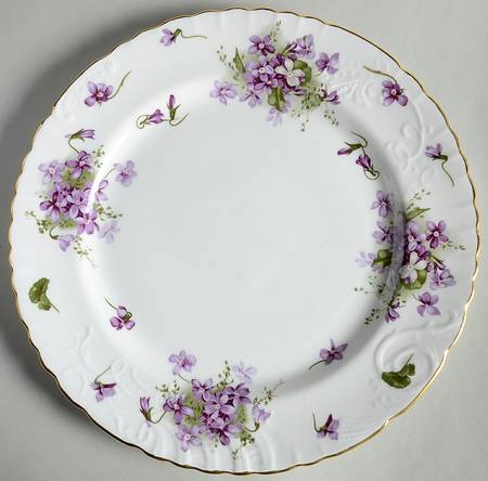 Victorian Violets Dinner Plate