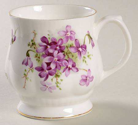 Victorian Violets Mug