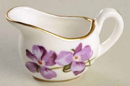 Victorian Violets Miniature Creamer