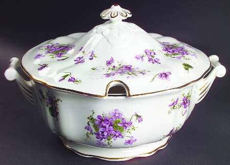 Victorian Violets Tureen &  Lid