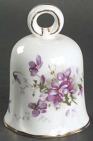 Victorian Violets Bell