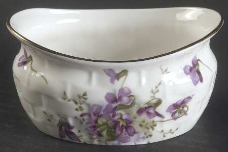 Victorian Violets Strawberry Basket-Open Sugar
