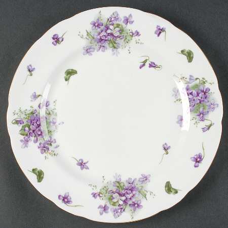 Victorian Violets Dinner Plate