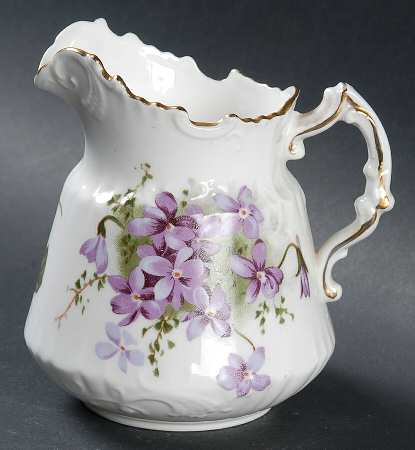 Victorian Violets Creamer