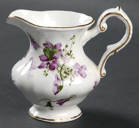 Victorian Violets Mini Creamer