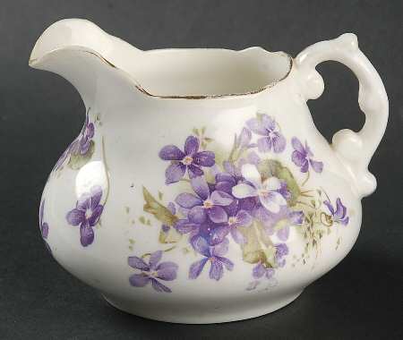 Victorian Violets Creamer