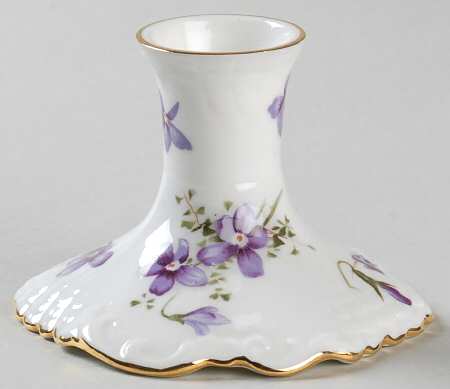 Victorian Violets 2" Candlestick