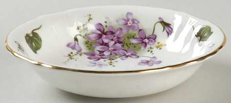 Victorian Violets Fruit/Dessert (Sauce) Bowl