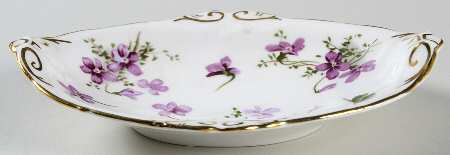 Victorian Violets Soap Dish