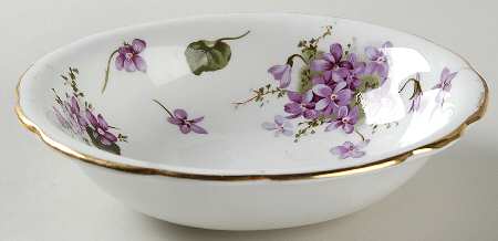 Victorian Violets Coupe Cereal Bowl