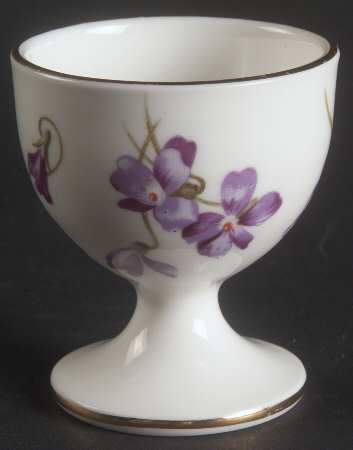 Victorian Violets Single Egg Cup