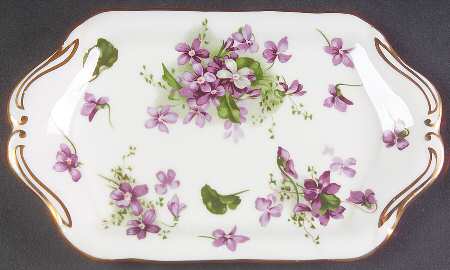 Victorian Violets Regency Tray