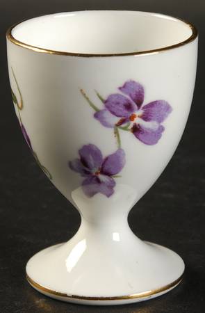 Victorian Violets Single Egg Cup