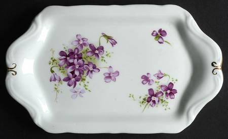 Victorian Violets Regency Tray