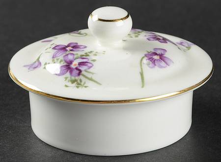 Victorian Violets Lid for Teapot