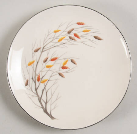 Autumn Bread & Butter Plate