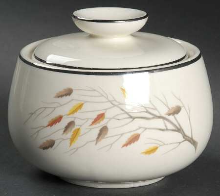 Autumn Sugar Bowl & Lid