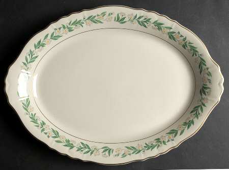 HAN1 16" Oval Serving Platter
