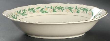 HAN1 10" Oval Vegetable Bowl