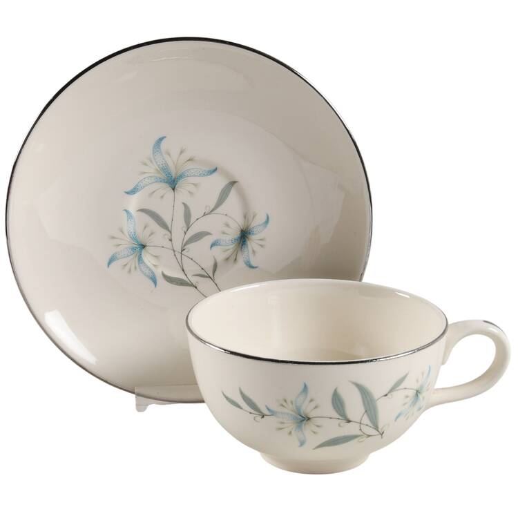 Melody Flat Cup & Saucer Set