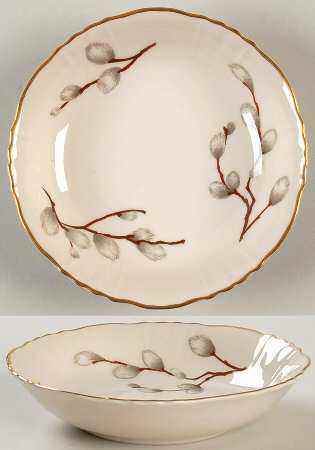 Pussy Willow Fruit/Dessert (Sauce) Bowl