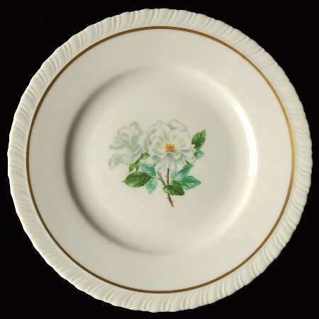 Silver Rose Bread & Butter Plate