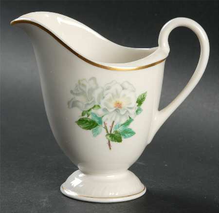 Silver Rose Creamer