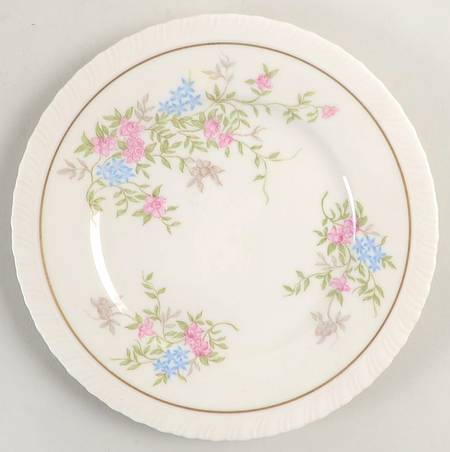 Spring Time Bread & Butter Plate