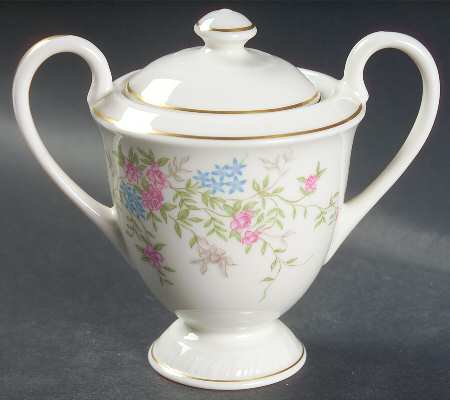 Spring Time Sugar Bowl & Lid