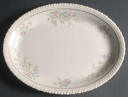 Spring Time 14" Oval Serving Platter