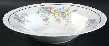 Spring Time Rim Soup Bowl